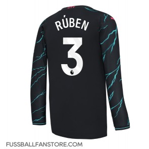 Manchester City Ruben Dias #3 Replik 3rd trikot 2023-24 Langarm